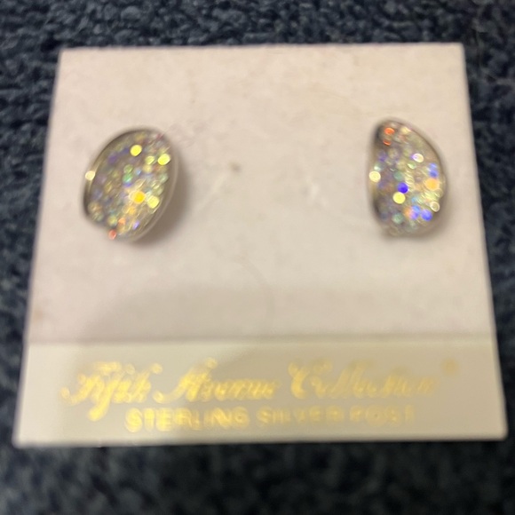 Fifth Avenue Collection “Luminescent Accent” Swarovski Crystal Earrings - Picture 2 of 4